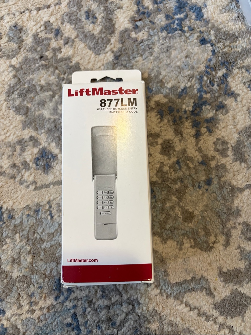 877LM Lifemaster Wireless Keyless Entry – White NIB Pin Code NIB